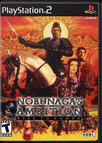 Nobunaga's Ambition Iron Triangle Playstation 2 US box art